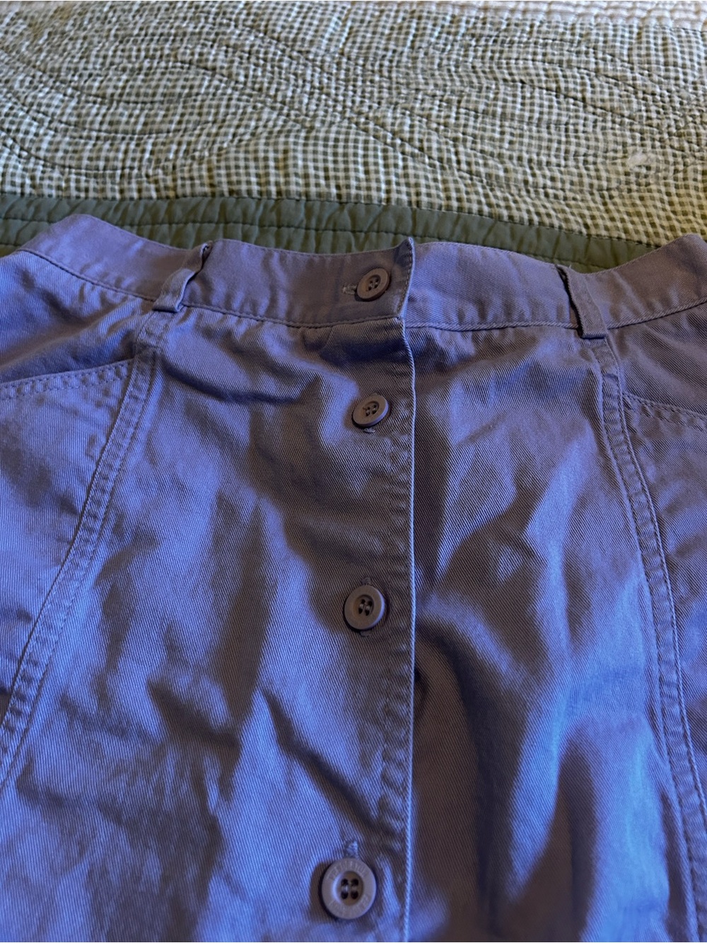 Pendleton Button Skirt - Picture 5 of 10